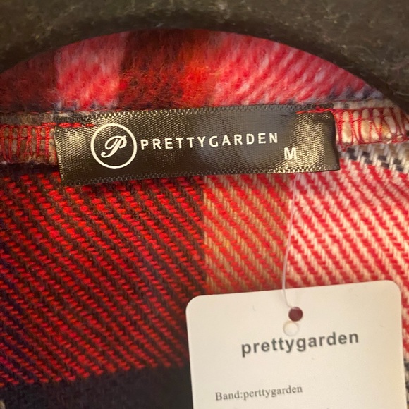 PRETTYGARDEN - Plaid Shacklet Jacket - Picture 5 of 9